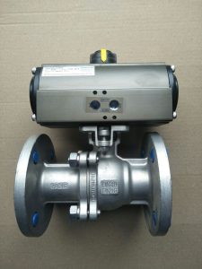 Giá van bi nối ren điều khiển khí nén