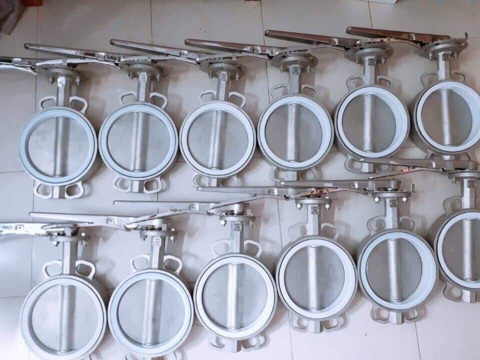 Van bướm inox tại kho hàng thp