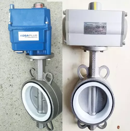 Điện và khí nén