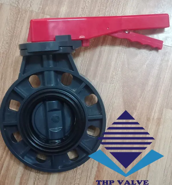 VAN Bướm nhựa tay gạt