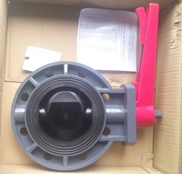 Van bướm tay gạt nhựa