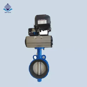 Van bướm khí nén tuyến tính