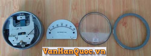 Hình ảnh cấu tạo của đồng hồ đo áp phòng sạch