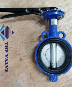Van bướm tay gạt gang kết nối Wafer