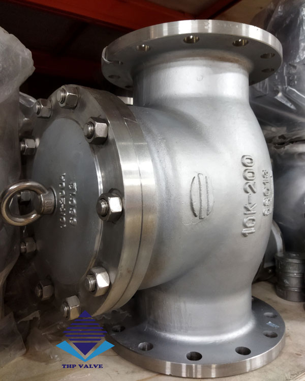 Van-1-chiều-lá-lật-inox-wonil-korea-DN200