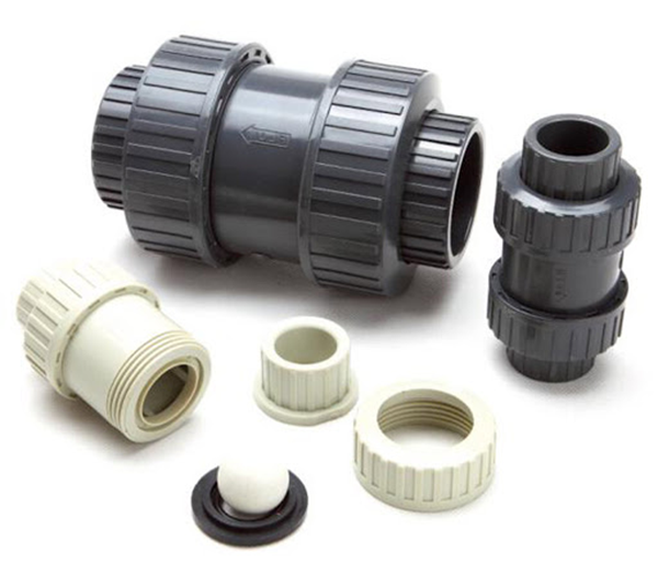 Van 1 chiều nhựa lò xo