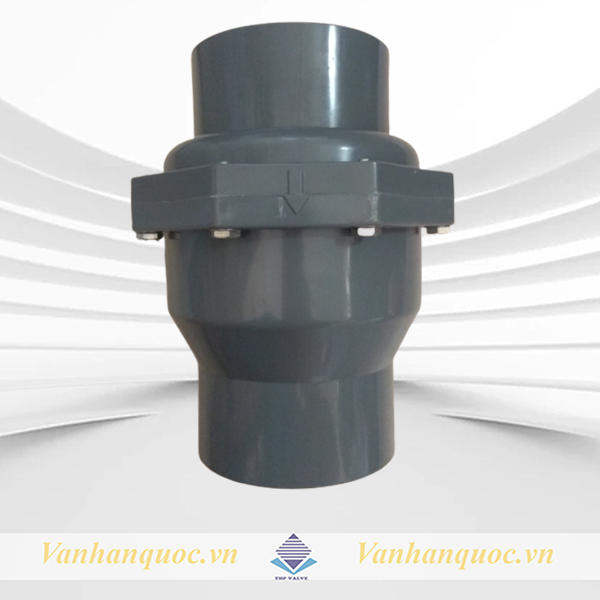 Van một chiều nhựa dán keo