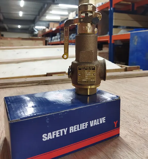 Van an toàn hơi nóng, có tay (full bore)